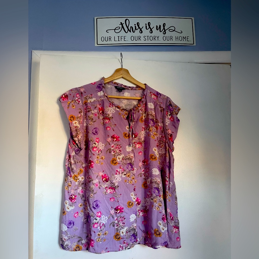 Purple blouse
